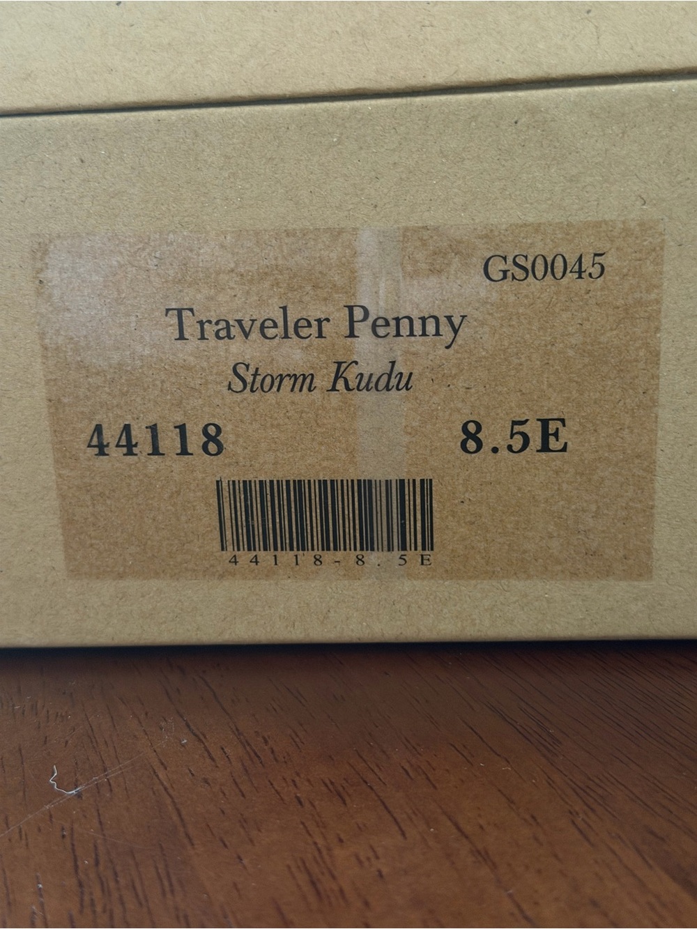 Grant Stone Traveler Penny Loafer in Storm Kudu - Picture 6 of 6